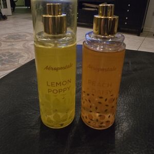 Aeropostale Lemon Poppy and Peach Daisy Body Mist Set